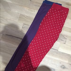 2 pairs gap pj pants